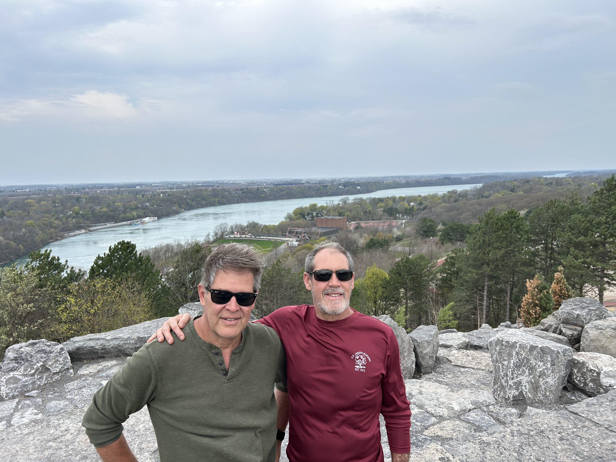Top of Artpark Escarpment