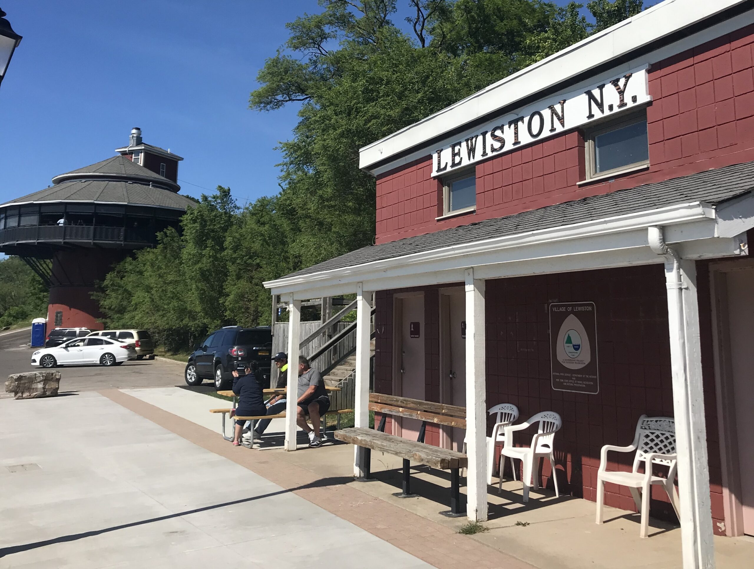 Waterfront in Lewiston