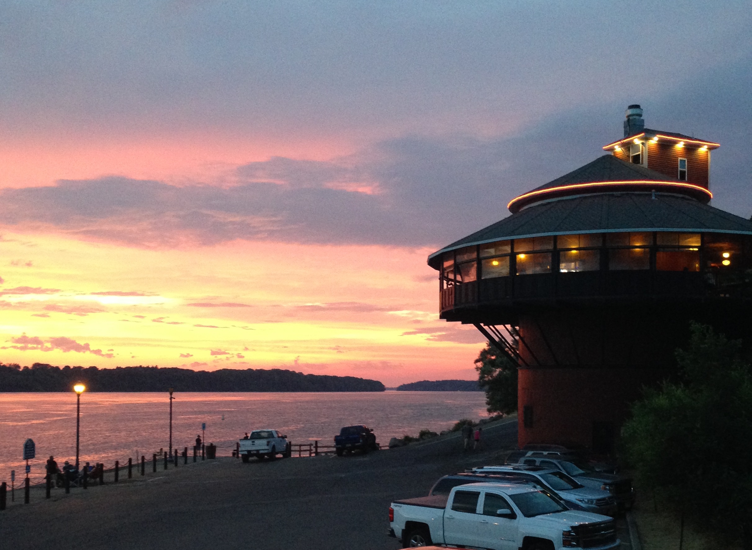 Waterfront at Sunset